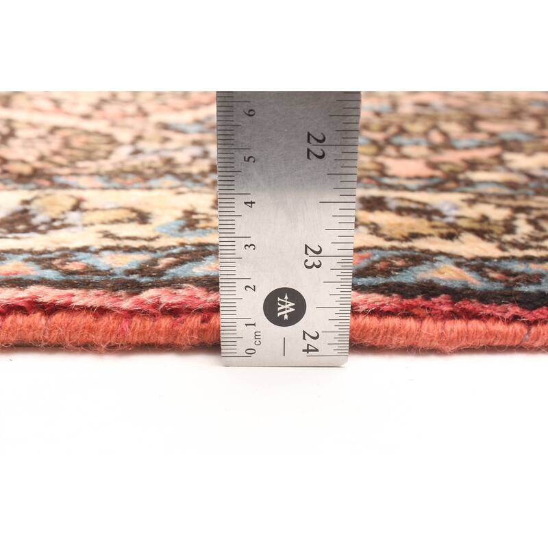 ECARPETGALLERY Hand-knotted Kayseri Copper Wool Rug - 2'0 x 5'6