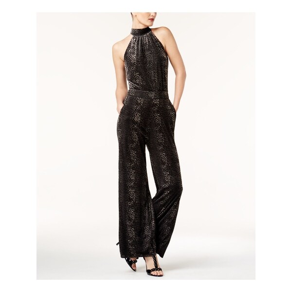 black pocketed jumpsuit