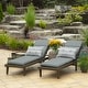 preview thumbnail 42 of 86, Arden Selections Leala Texture Outdoor Chaise Lounge Cushion