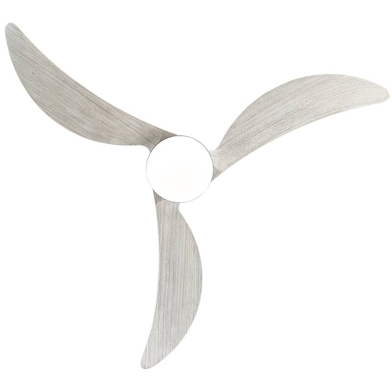 Sofucor 45 Inch Ceiling Fan with Light and Remote,Indoor/Outdoor with 3-Timer,Low Profile Quiet for Bedroom Living Room Patio