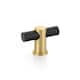 Option Matte Black / Satin Brass