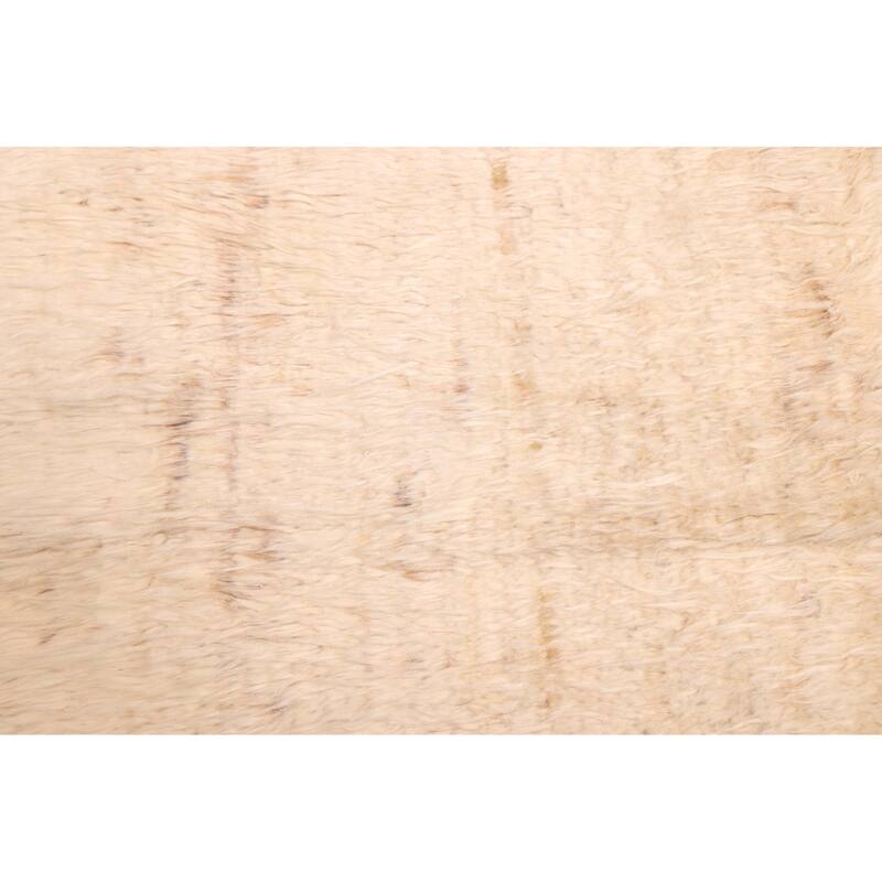 ECARPETGALLERY Hand-knotted Pak Finest Marrakesh Cream Wool Rug - 6'1 x 7'3