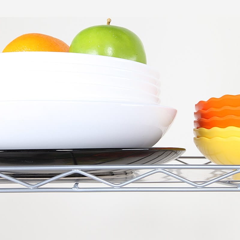5 Tier Adjustable Metal Standing Storage Shelves Wire Shelving