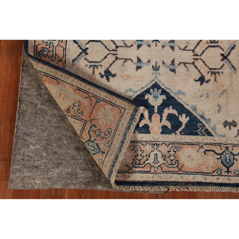 Vegetable Dye Ziegler Oriental Runner Rug Handmade Wool Carpet - 3'2"x 13'3"