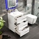 preview thumbnail 4 of 22, Eviva Deluxe 24"W Bath Vanity with White Porcelain Integrated Sink