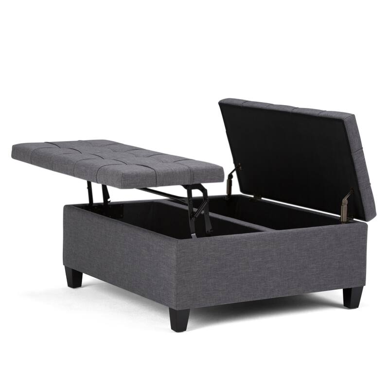 Coffee Table Storage Ottoman