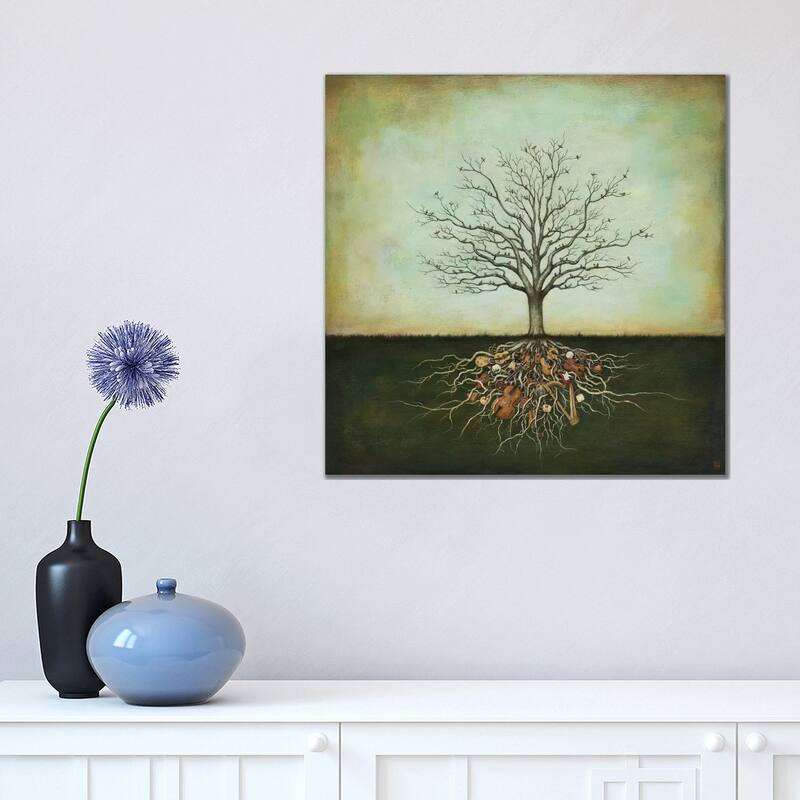 iCanvas "Strung Together" by Duy Huynh Canvas Print - 18x18x1.5