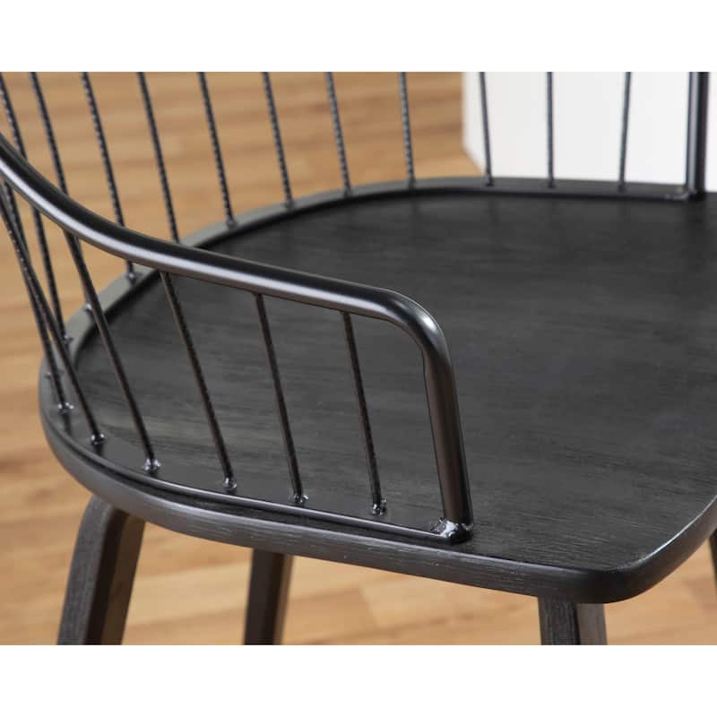 The Gray Barn Winston 26" Fixed-Height Counter Stool
