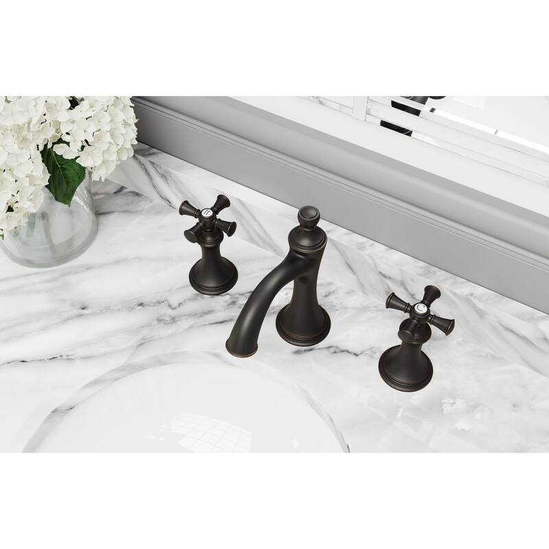 Pfister Tisbury 1.2 GPM Widespread Bathroom Faucet - Pop-Up Drain