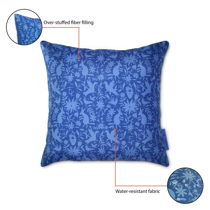 Frida Kahlo + Classic Accessories Accent Pillows, 2-Pack, 18 Inch