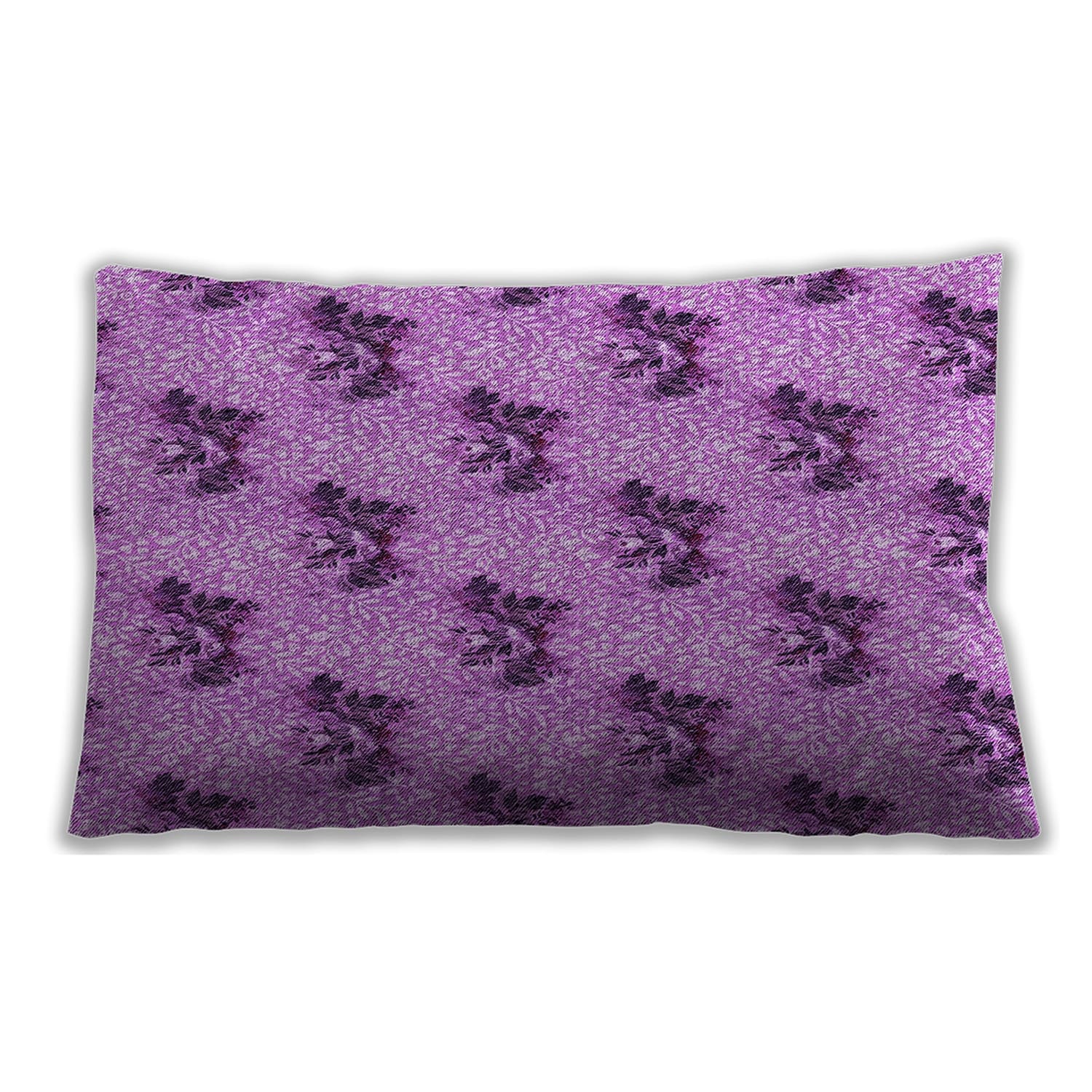 Ahgly Company Patterned Indoor Outdoor Violet Purple Lumbar Throw Pillow Bed Bath Beyond 40054647