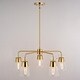 preview thumbnail 2 of 9, Vaxcel Lighting H0294 5 Light 27" Wide Chandelier