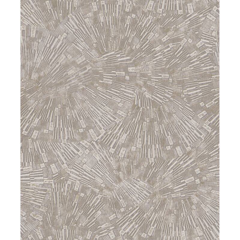 Advantage Agassiz Light Brown Burst Wallpaper