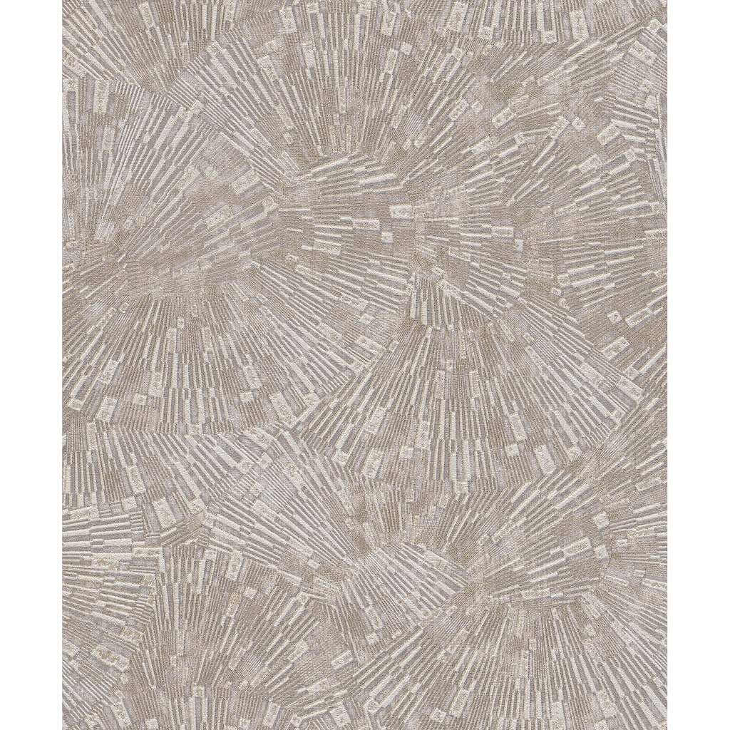 Advantage Agassiz Light Brown Burst Wallpaper