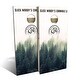 preview thumbnail 1 of 7, Foggy Forest Outdoor Cornhole Board Set Backyard 2x4 - NO Accessories