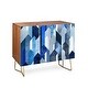 preview thumbnail 5 of 12, Carson Carrington Hjaelmared Modern/Contemporary Blue Credenza