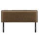 preview thumbnail 33 of 52, Camille Upholstered Striped Linen Blend Headboard