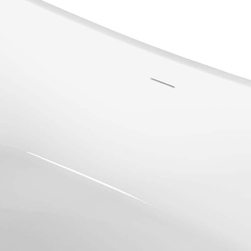 KBV 59'' x 31" Freestanding Soaking Acrylic Bathtub GTBT0014 - 59"