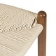 preview thumbnail 16 of 38, Poly & Bark Weave 23.5" Seat Height Counter Stool - Solid Wood with Woven Seat