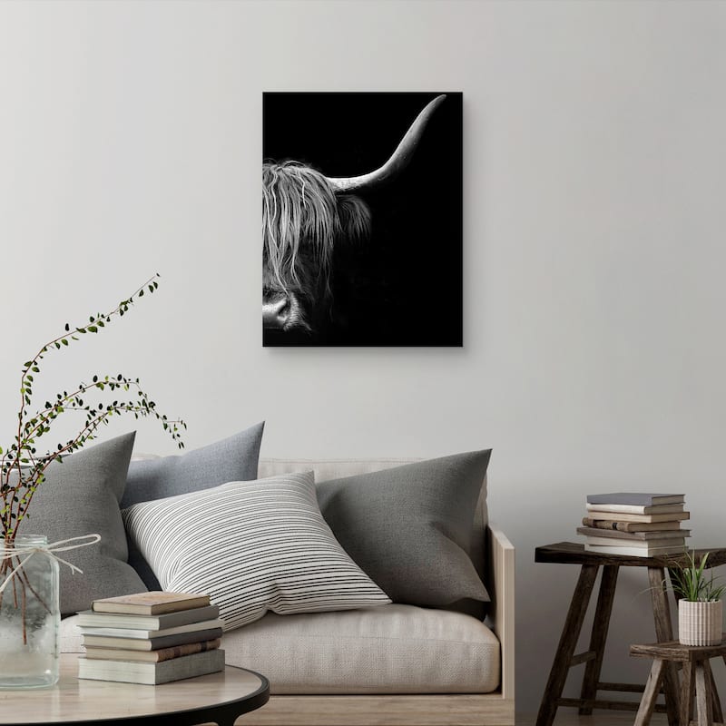 Face to Face by Belle Maison Canvas Art Print