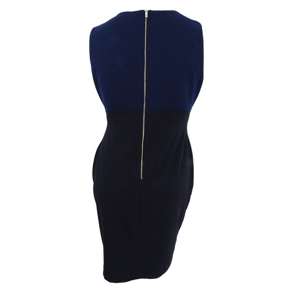 tommy hilfiger colorblock sheath dress