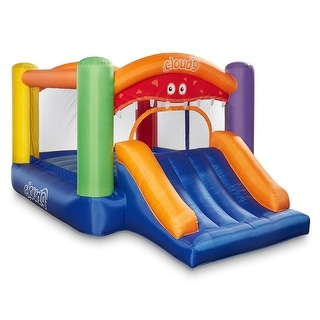 Monster Theme Bounce House with Slide and Blower by Cloud 9