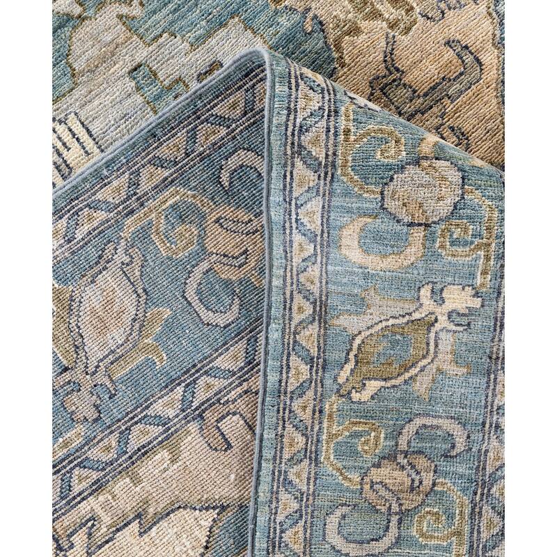 Serapi One-of-a-Kind Hand-Knotted Area Rug - Gray - 8' 3" x 9' 11"