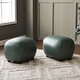 preview thumbnail 96 of 112, KINWELL 23" Wide Faux Leather Upholstered Ottoman Footrest, PU Entryway Footstool