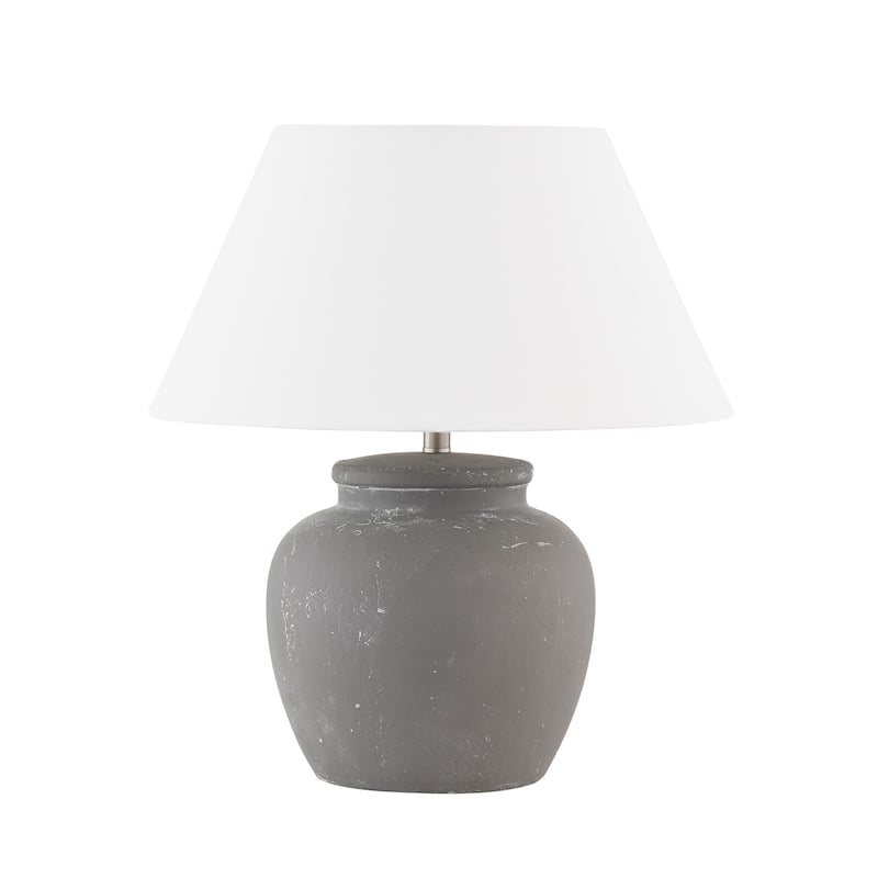 Levi 18" Table Lamp with Fabric Shade