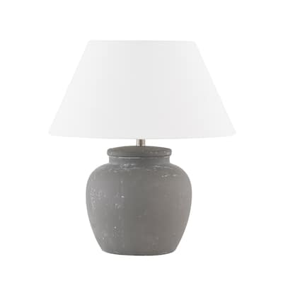 Levi 18" Table Lamp with Fabric Shade