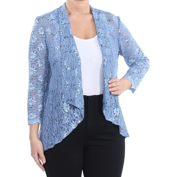 blue evening jacket