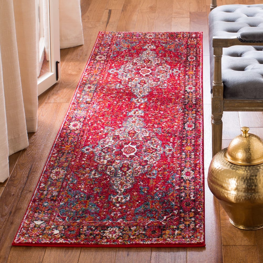 SAFAVIEH Vintage Hamadan Georgiana Traditional Oriental Rug