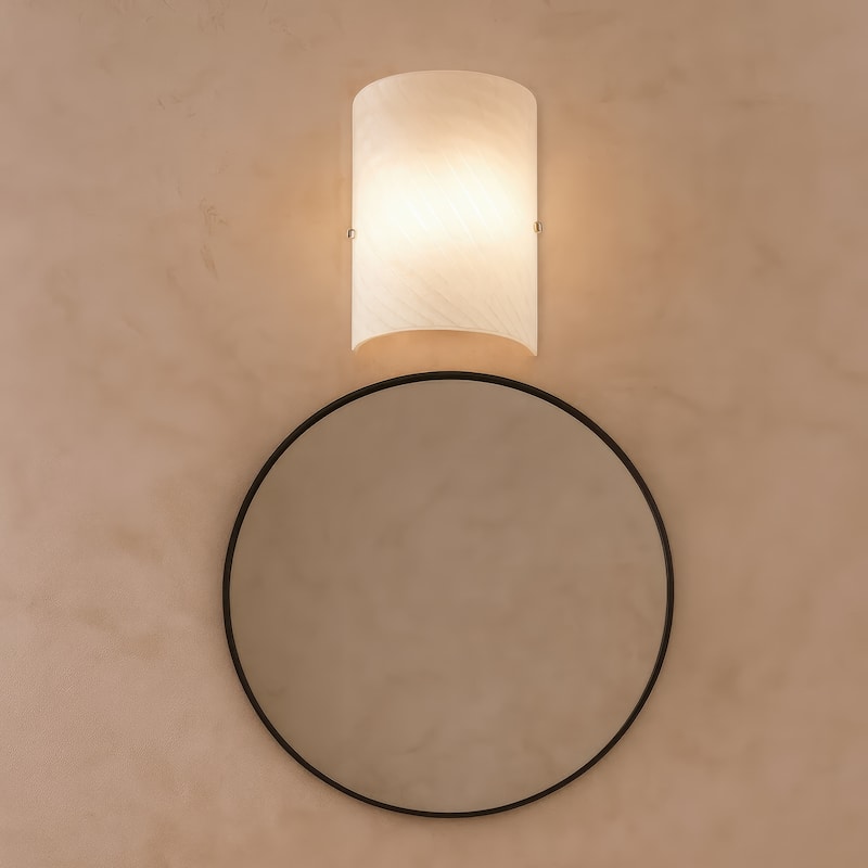 Varaluz Swirled 2-Light Wall Sconce - Chrome