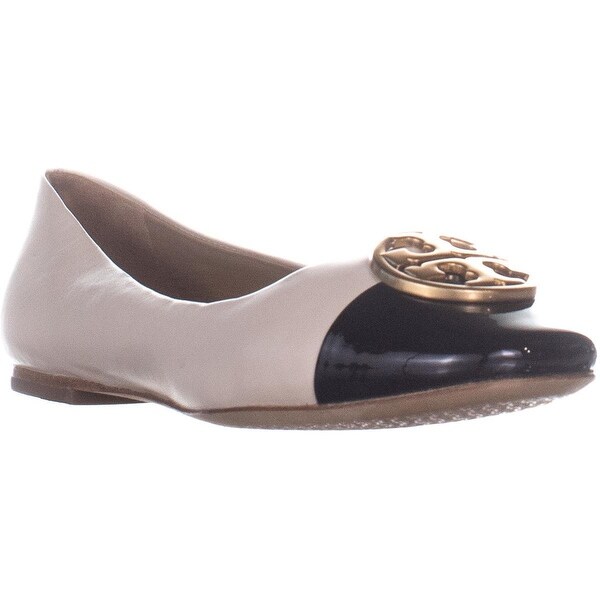 tory burch cap toe ballet flats