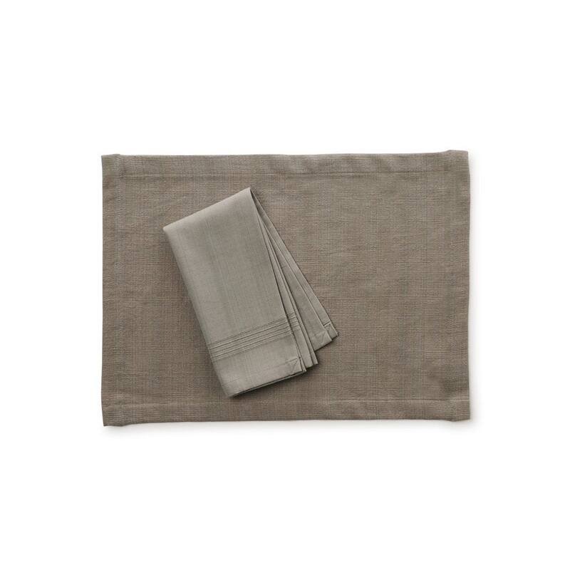 AURA 100% Cotton Textured Table Runner | Handmade | Upcycled | Fairtrade | Nature-Inspired | 14x72 inch - 72"x14"