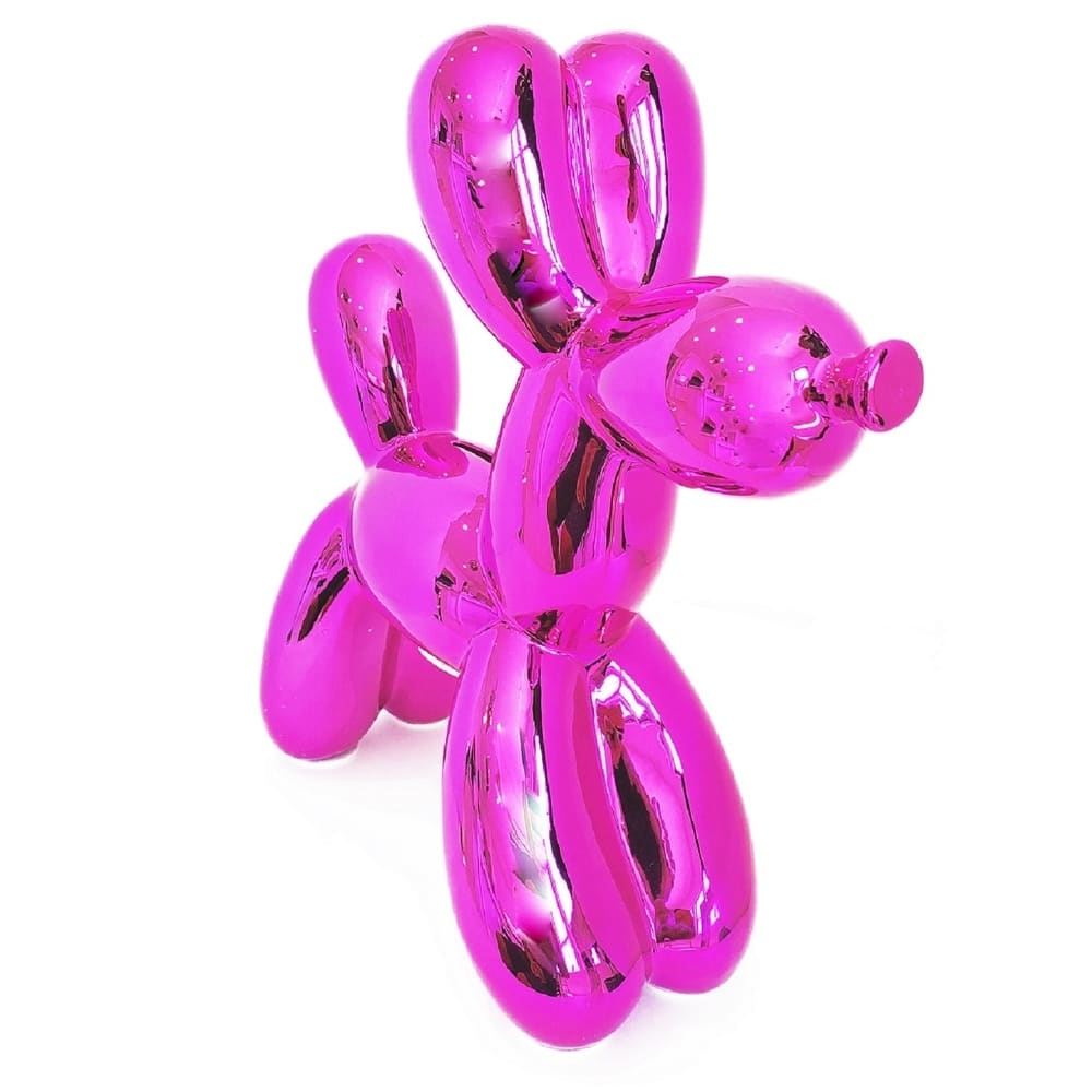 Interior Illusions Plus Hot Pink Ceramic Dog Piggy Bank - 12" tall