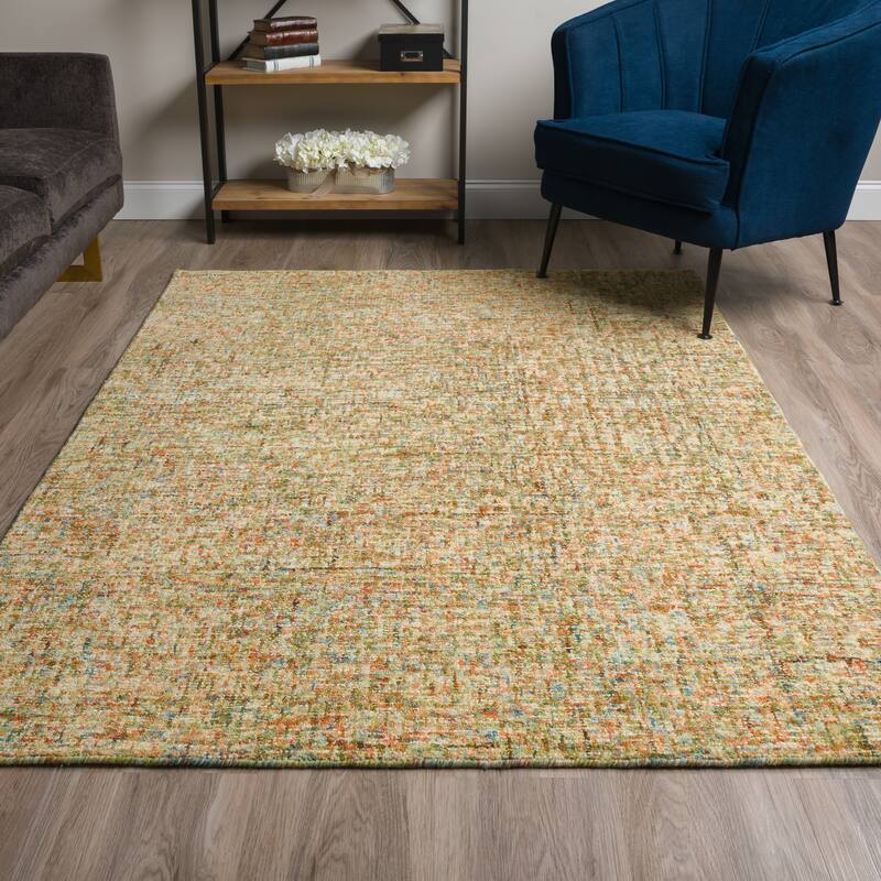Addison Eastman Variegated Solid Wool Area Rug