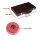 preview thumbnail 2 of 4, Hathaway Shuffleboard Pucks with Case - Set of 8