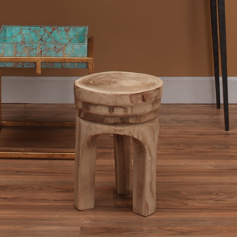 Jamie Young Mesa Wood Side Table