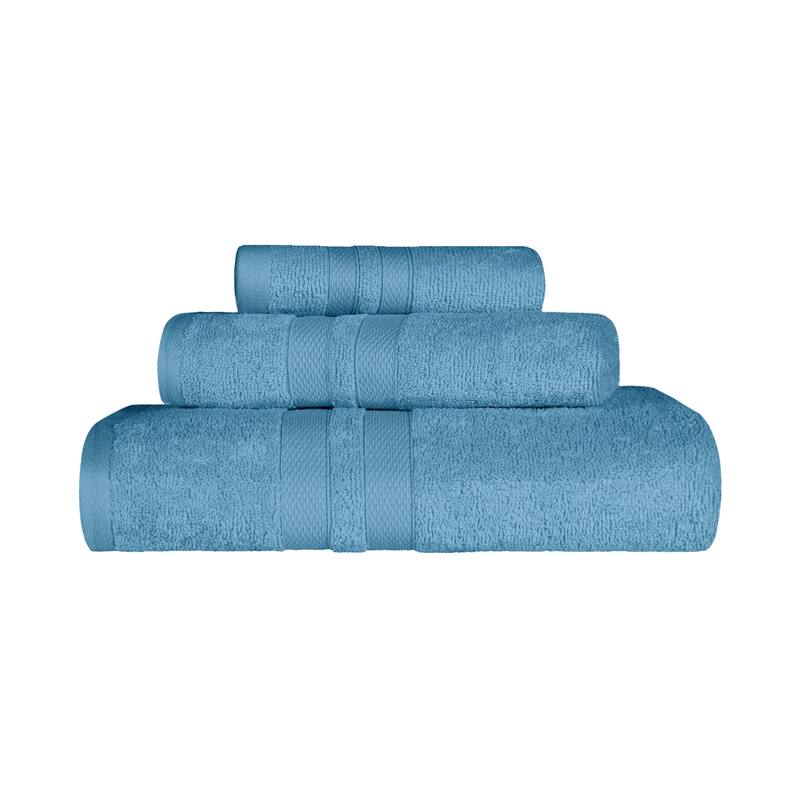 Cotton Quick-Drying 3 Piece Highly Absorbent Towel Set by Superior
