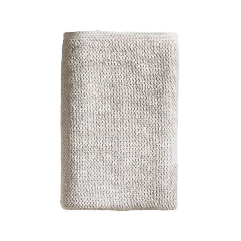 Linery & Co. Luxury Cotton Textured Bath Towel - Bath Towel - Taupe