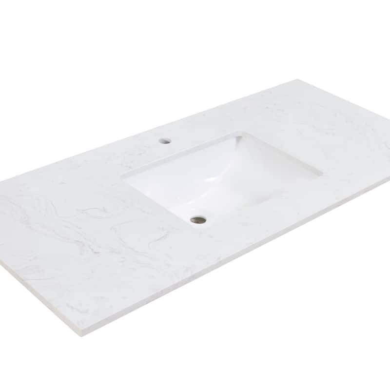 Altair Salerno Bathroom Vanity Top without Vanity