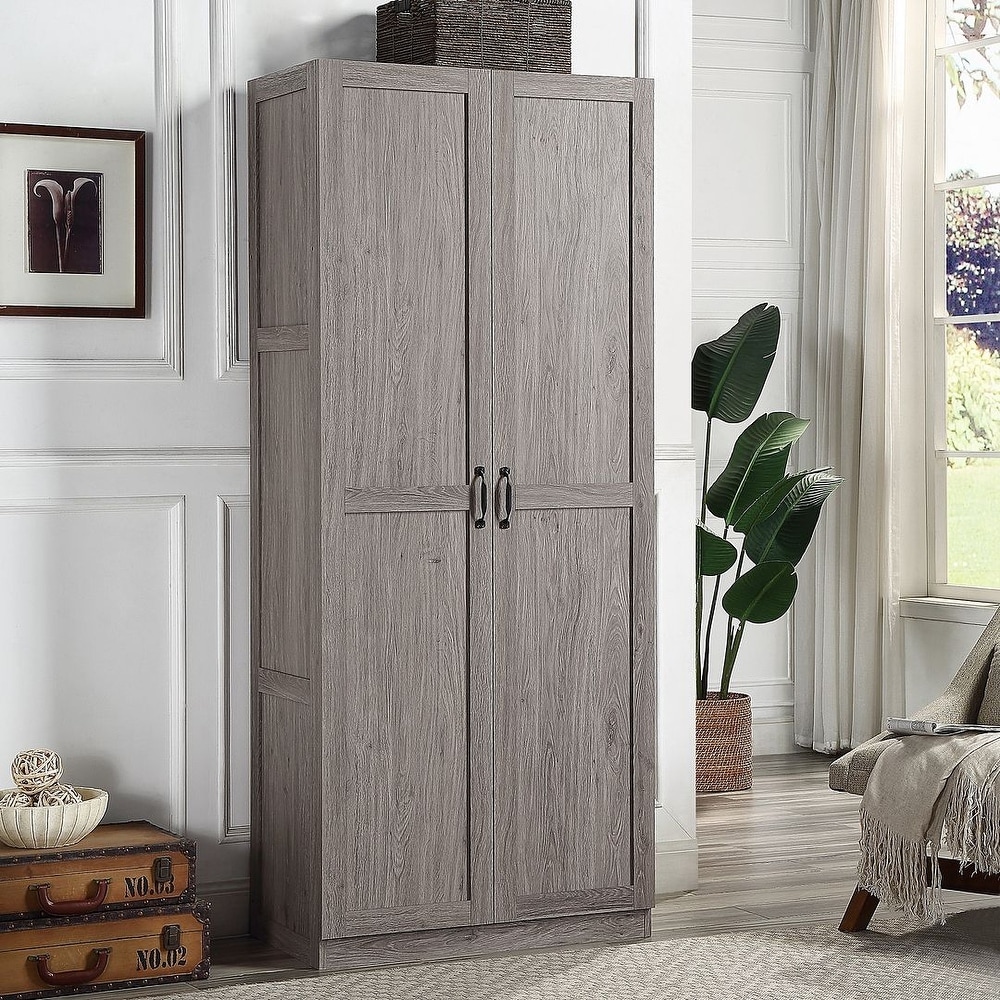 Grey Armoires and Wardrobes Bed Bath Beyond