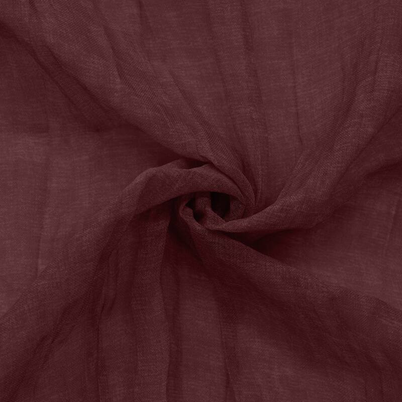 Paloma Sheer Dual Header Curtain Panel