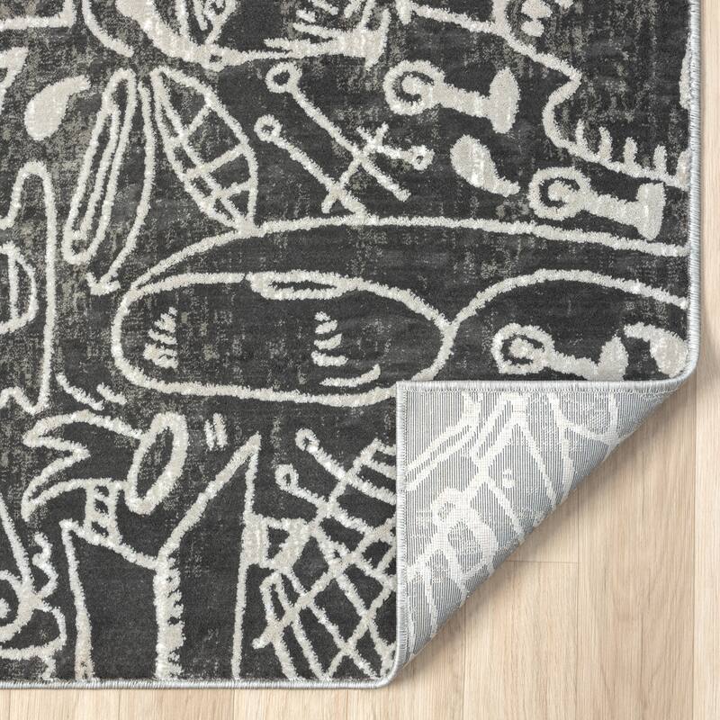 Katie Merz BKLYNWRKS Street Art Area Rug