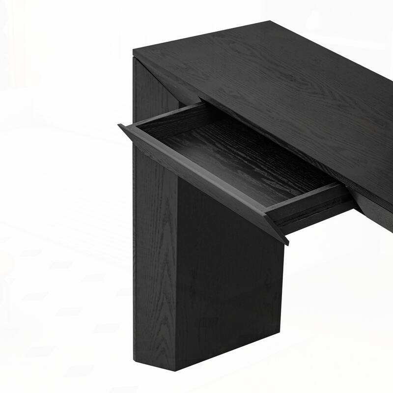 Farmhouse Console Table with 2 Concealed Drawers