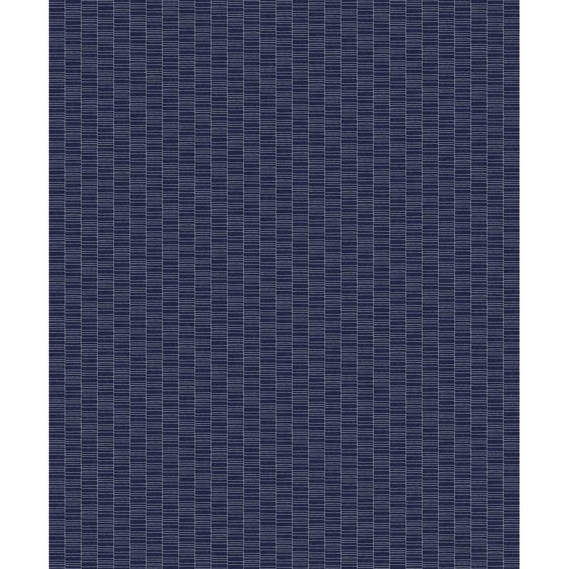 Seabrook Designs Deco Spliced Stripe Unpasted Wallpaper