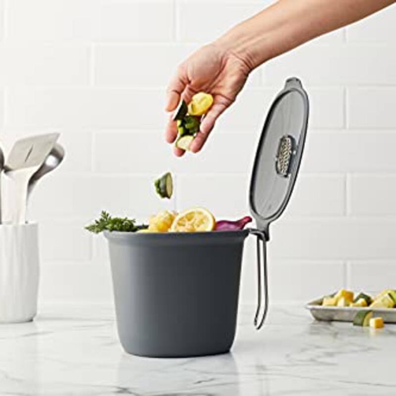 Chefn Compost Bin with Filter - 2.96 in x 4.92 in