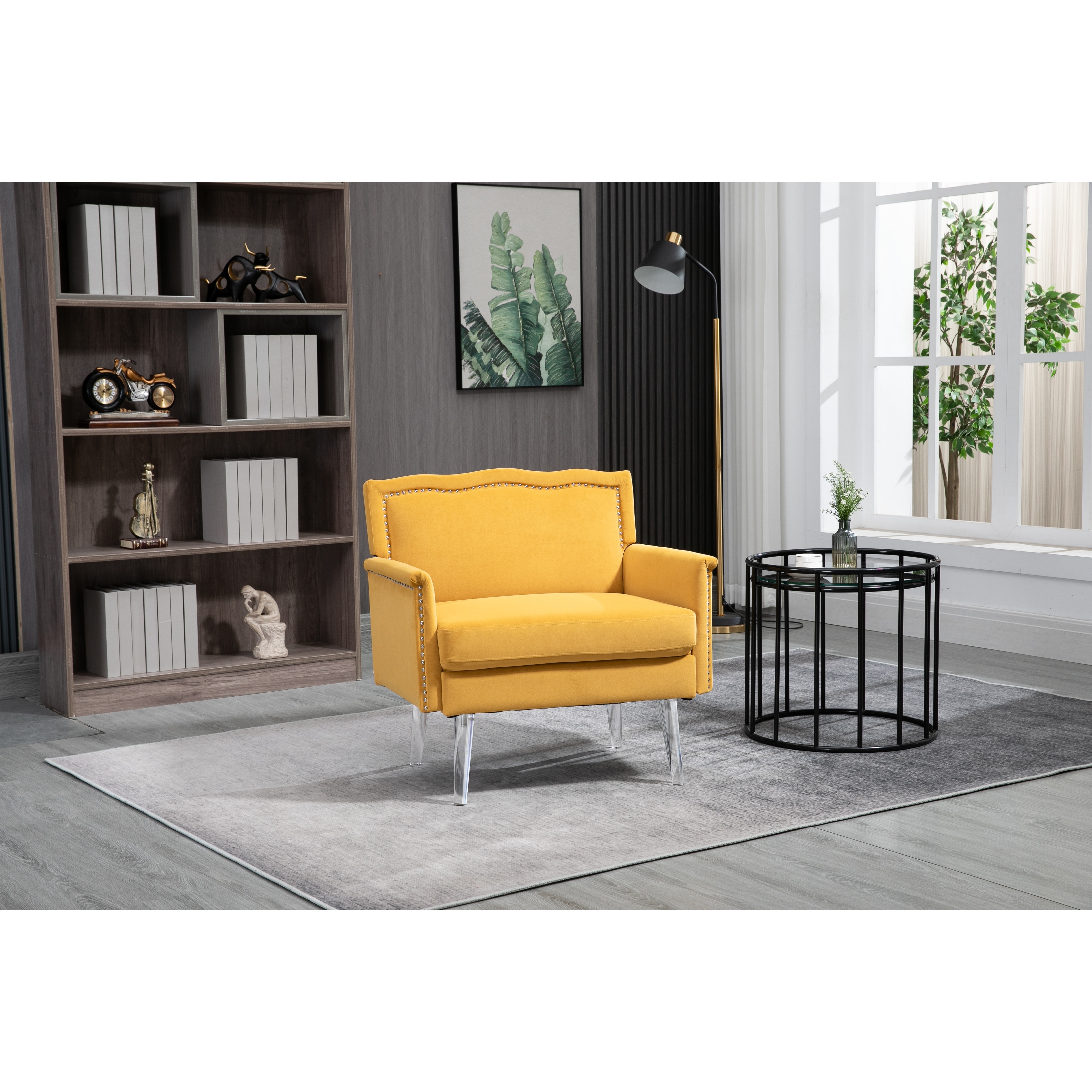 Mustard single sale chair