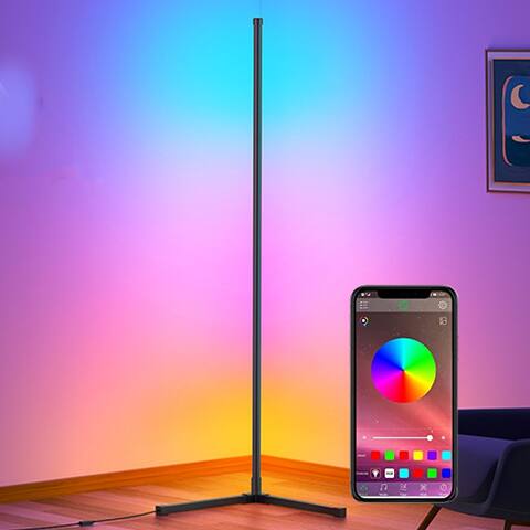 Technical Pro Dream LED Smart Bar Lighting, 90 LED Lights, Floor Lamp for Home (Works with Alexa and Google Assistant)